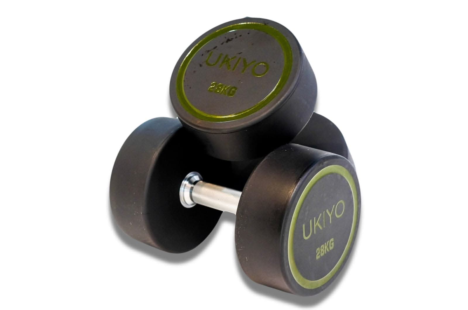 Ukiyo Premium Round Dumbbells, Sold as Pair