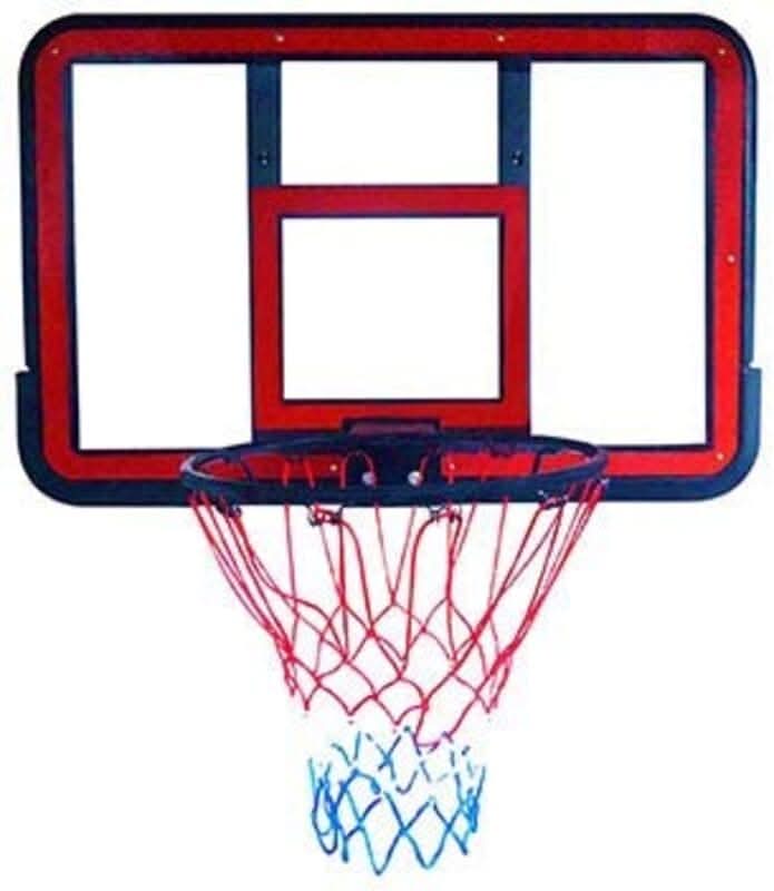 TA Sport 44 Plastic Basketball Backboard, Black