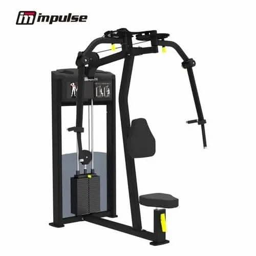 Impulse Fitness IF9315 Pec Fly / Rear Delt – Chest & Shoulder Workout Machine (Black)