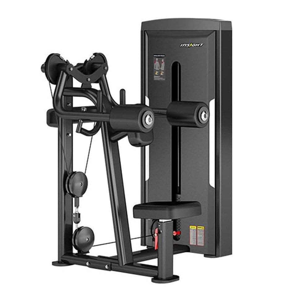 Insight Fitness Lateral Raise Machine SA034D – Black | Shoulder Isolation Strength Equipment