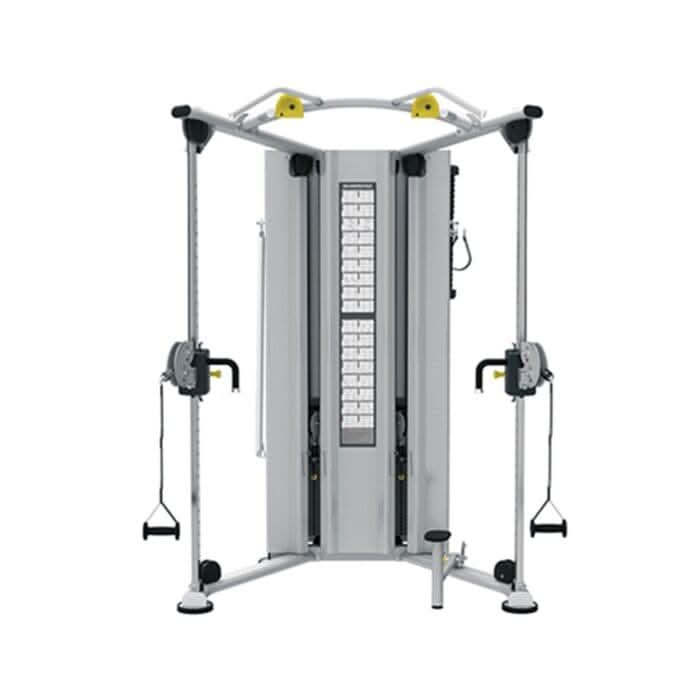 Impulse Fitness IT9530 Dual Adjustable Pulley – Silver & Black Functional Trainer Machine