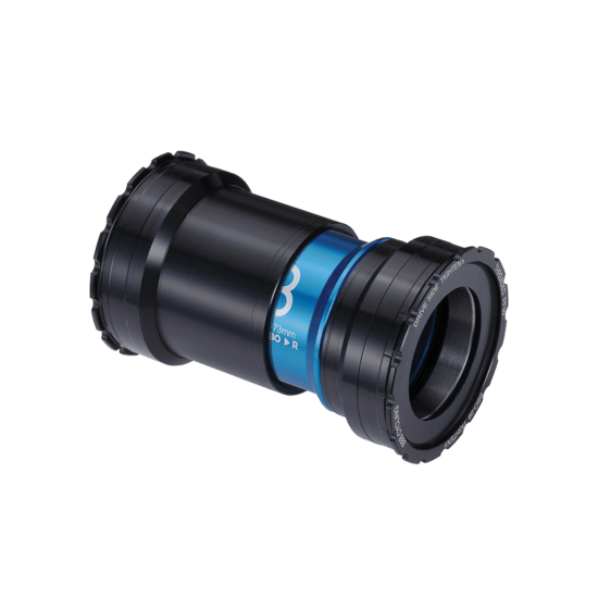 BBB BottomFit PF30 Bottom Bracket, Black/Blue - Athletix.ae