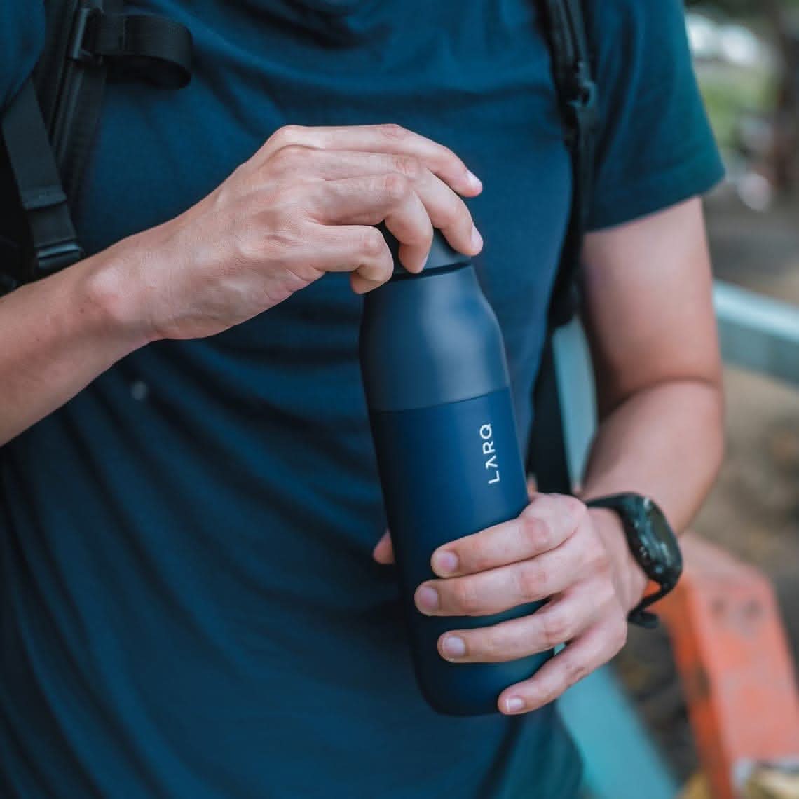Larq, Bottle Purevis Stainless Steel, 17Oz