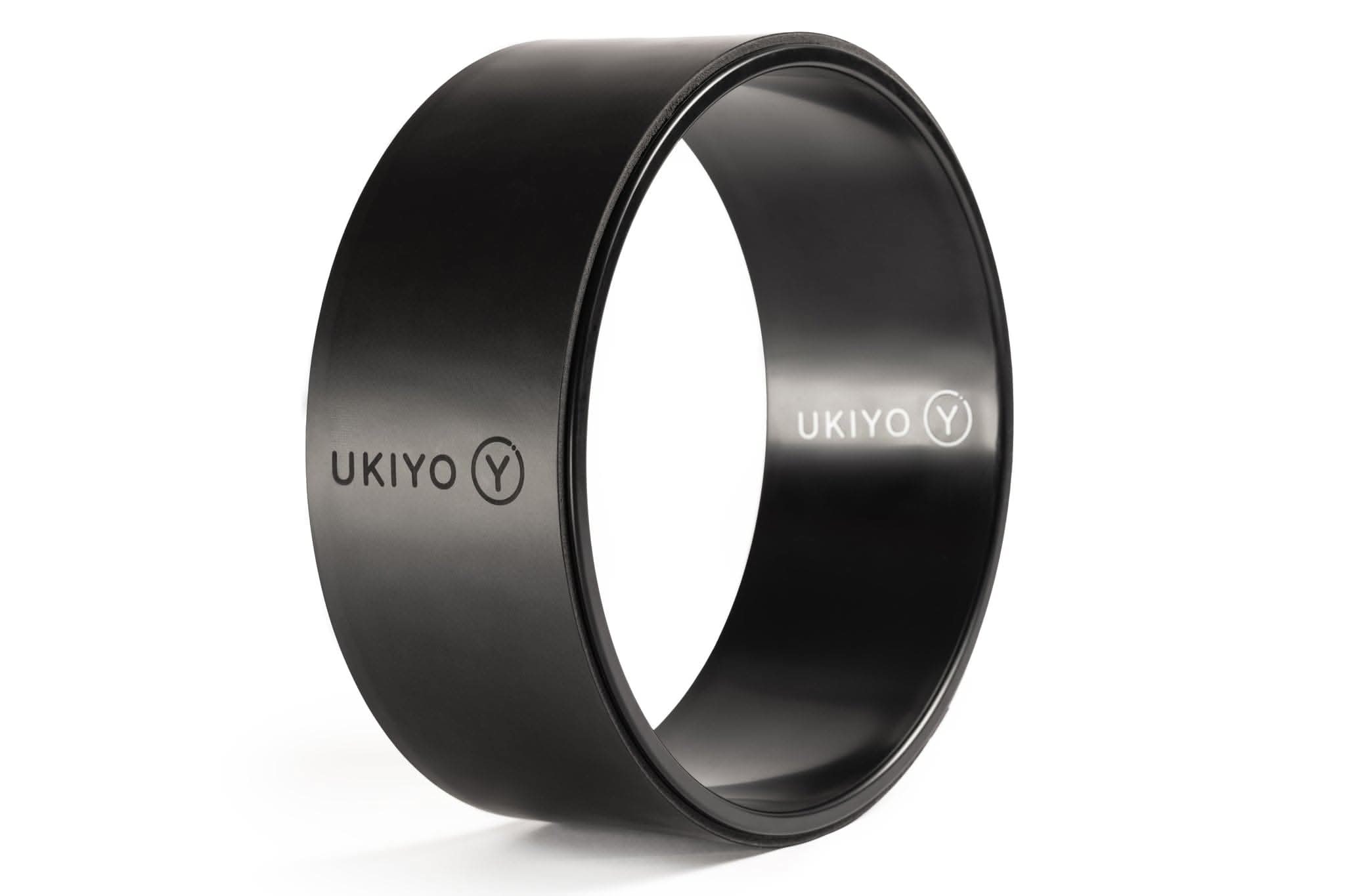 Ukiyo Black Wheel for Yoga and Pilates