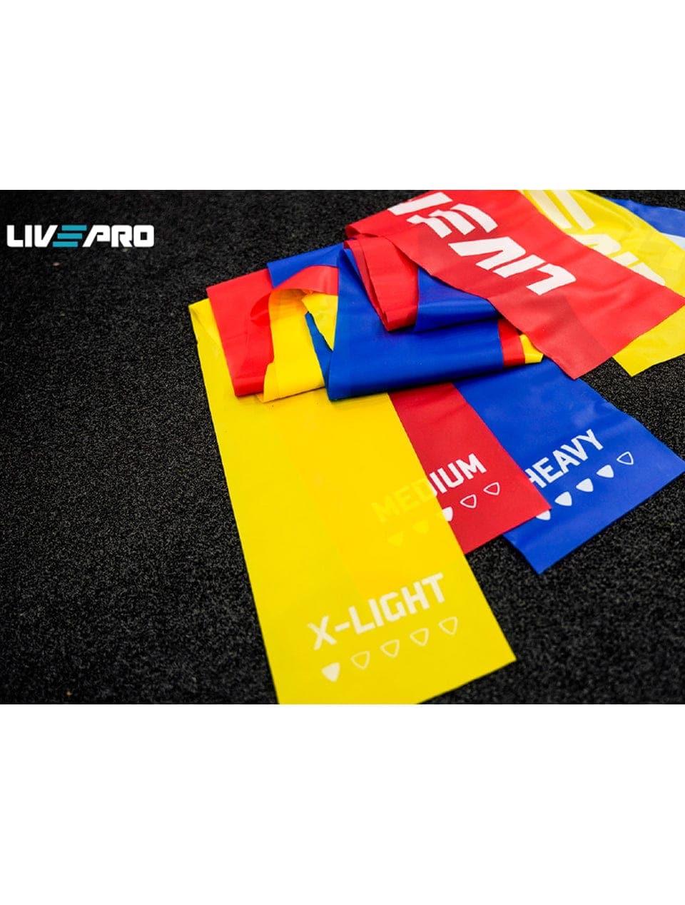 LivePro Latex Resistance Bands - Athletix.ae