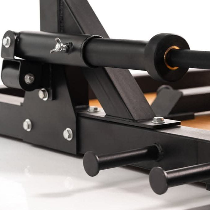 Ukiyo Squat Rack with Wooden & Rubber Platform – Heavy-Duty Power Rack for Strength Training