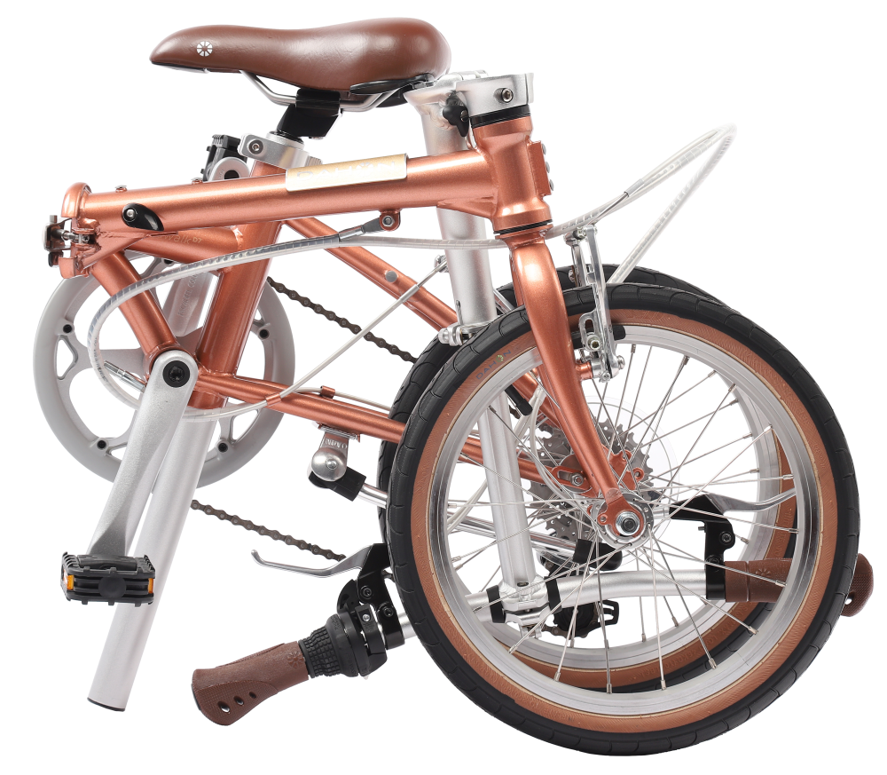 Dahon, Folding Bike Broadwalk D7, Orange White