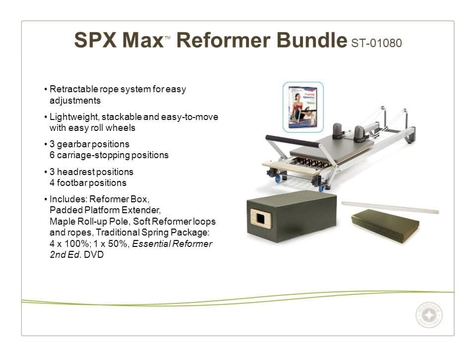 Merrithew SPX® Max Reformer Bundle, ST-01080