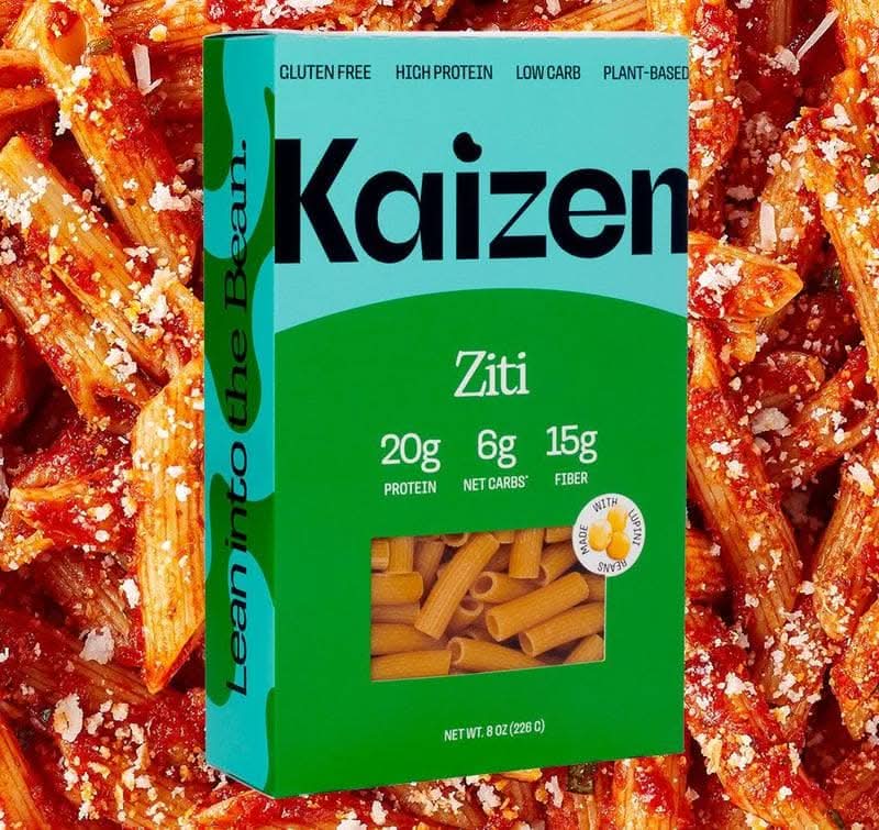 Kaizen Low Carb High Protein Pasta Ziti 226 Gr
