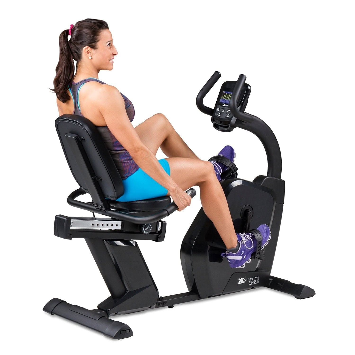 XTERRA Fitness SB2.5 Recumbent Bike with 24 Magnetic Resistance Levels