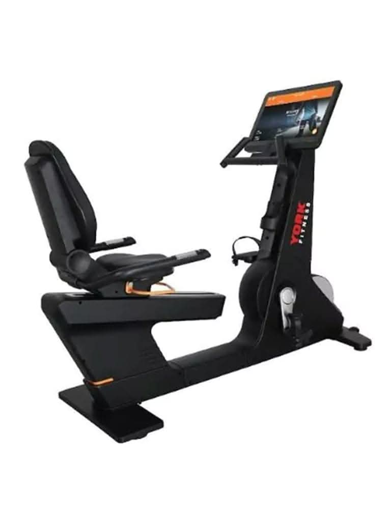 York, Fitness Recumbent Bike, Black