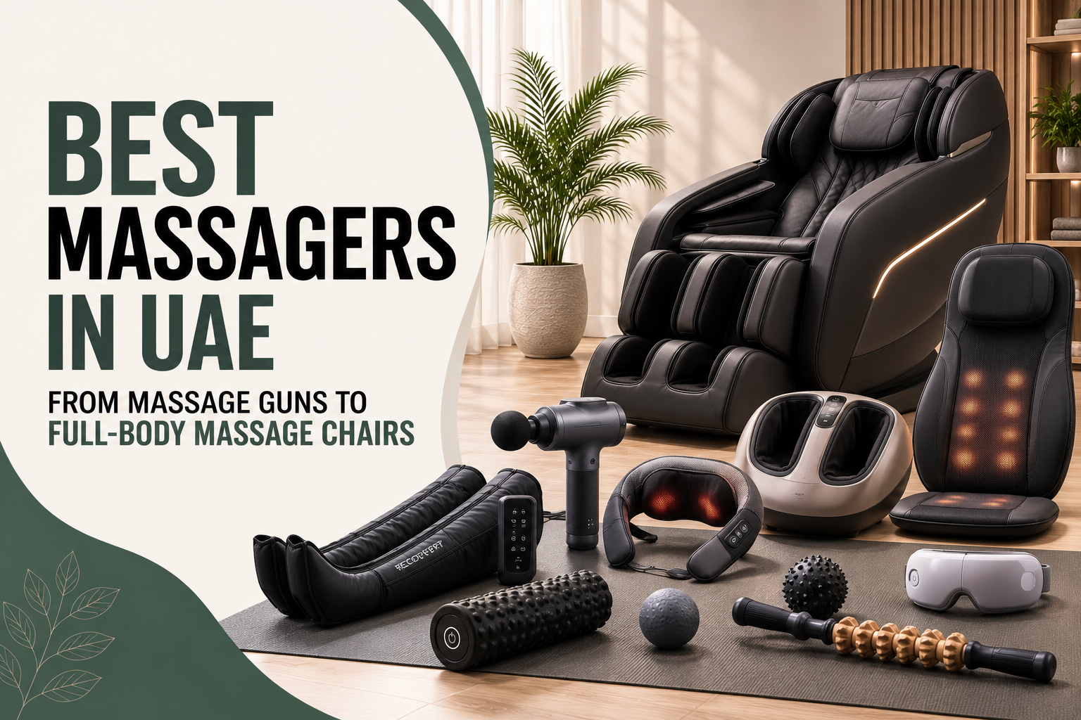 Best Massagers in UAE | From Massage Guns to Full-Body Massage Chairs