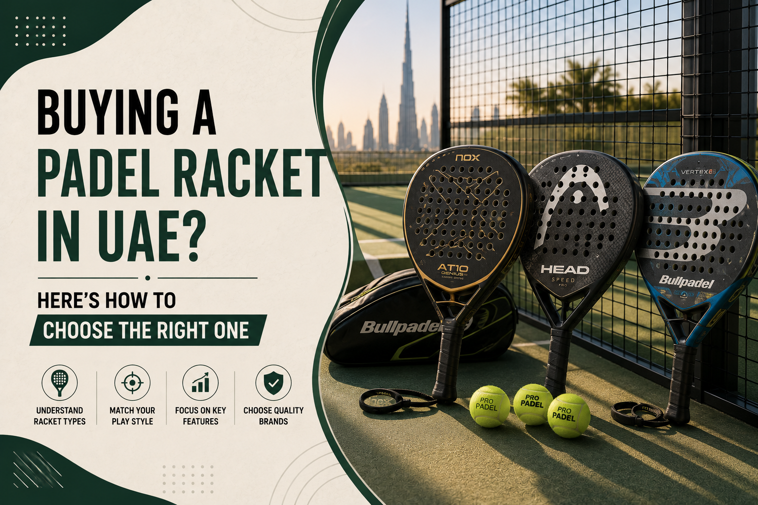 Buying a Padel Racket in UAE? Here’s How to Choose the Right One