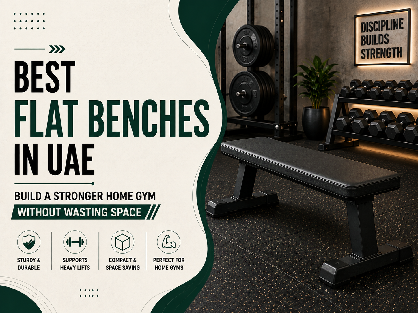 Best Flat Benches in UAE | Build a Stronger Home Gym Without Wasting Space