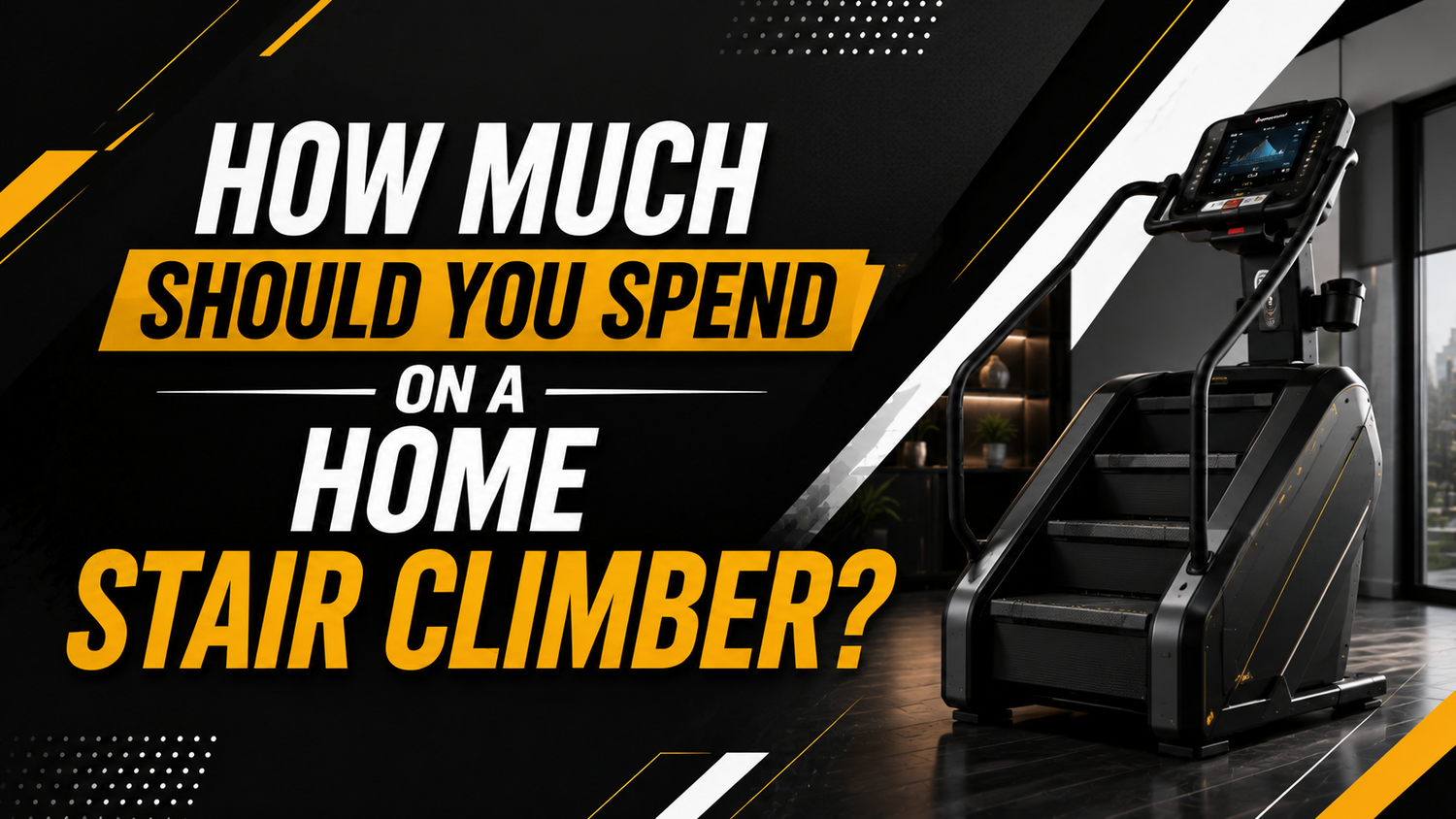 How Much Should You Spend on a Home Stair Climber?