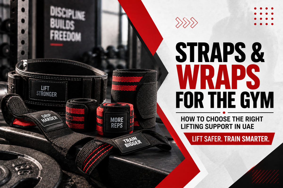 Straps & Wraps for the Gym | How to Choose the Right Lifting Support in UAE