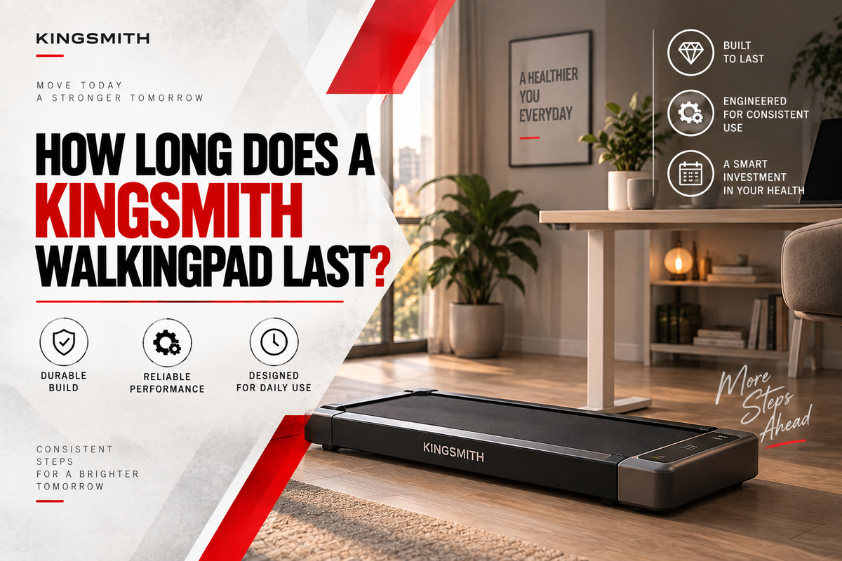 Built to Keep Moving | How Long Does a KingSmith WalkingPad Last?
