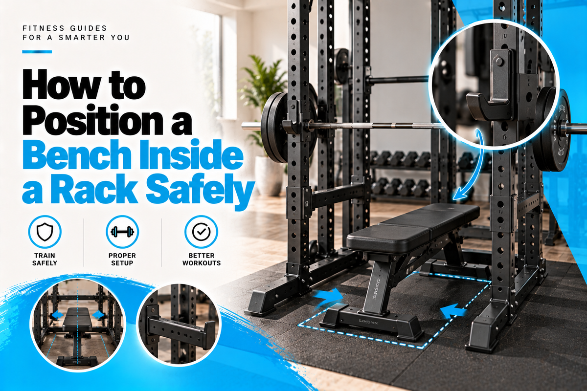 How to Position a Bench Inside a Power Rack Safely