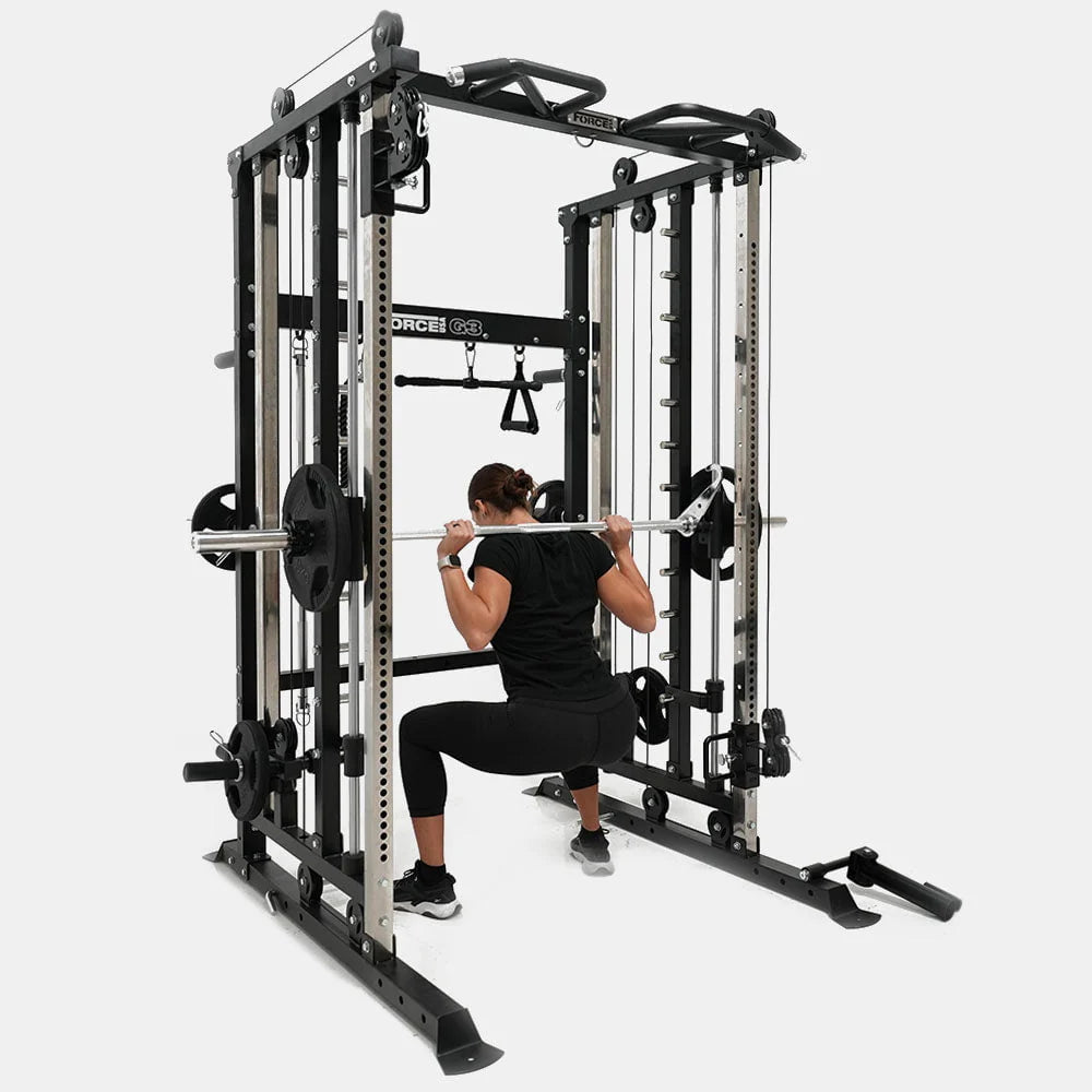 Force USA G3 All-In-One Trainer – With Leg Press, Lat Seat & Upgrade Kit Multi-Gym Station
