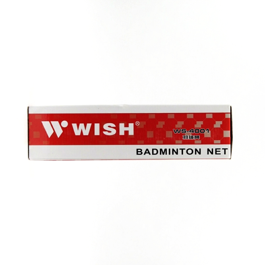 WISH NS-9001 & WS-4001 Badminton Net – Heavy-Duty Official Size Badminton Net