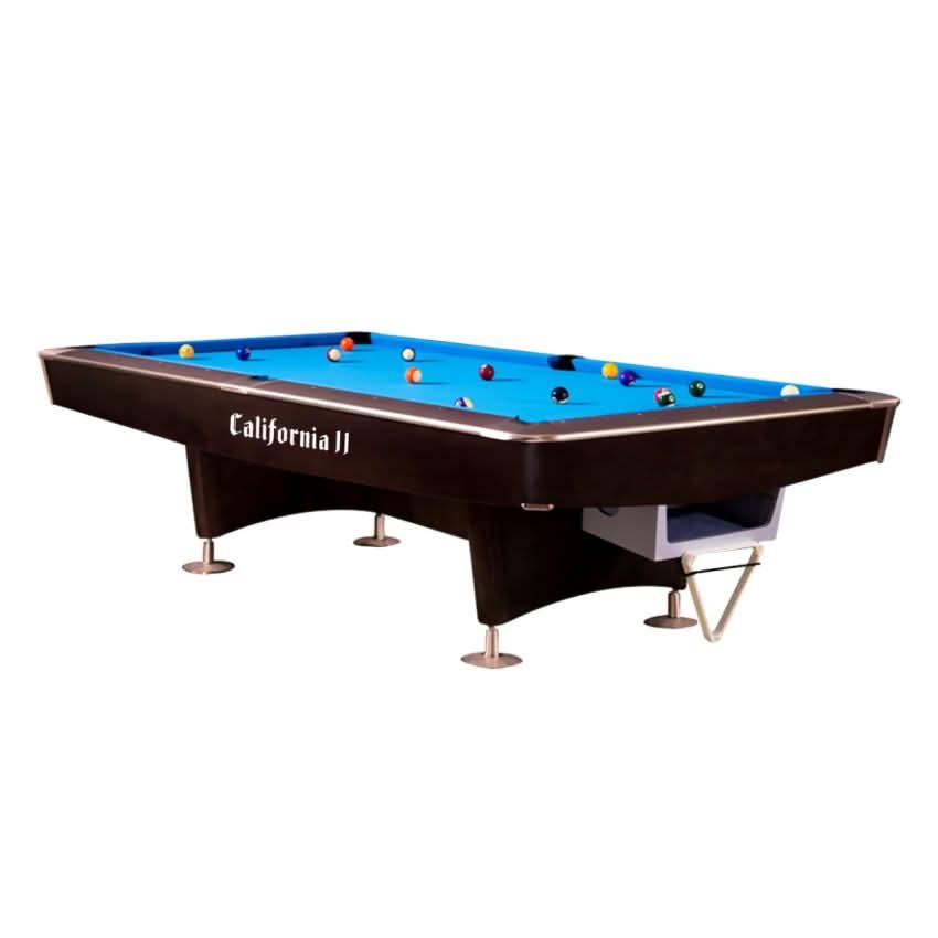 California II 9FT 4th Generation Billiard Table – Brown