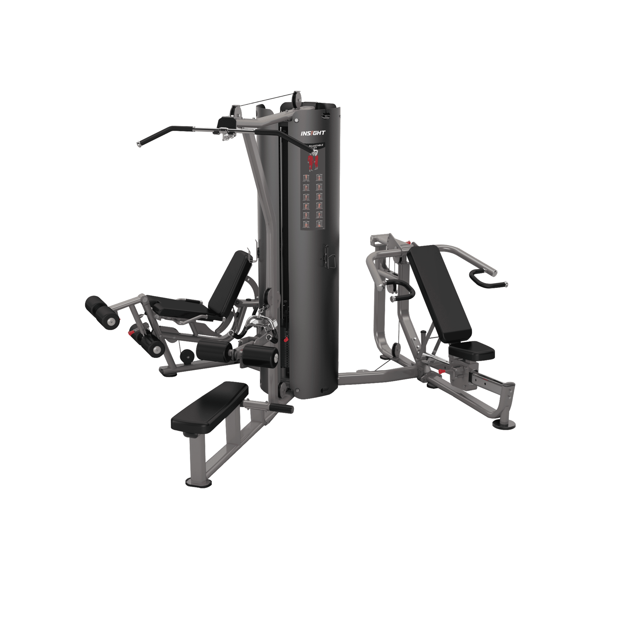 Insight Fitness 3 STACK MULTI-STATION - BS004+OPT