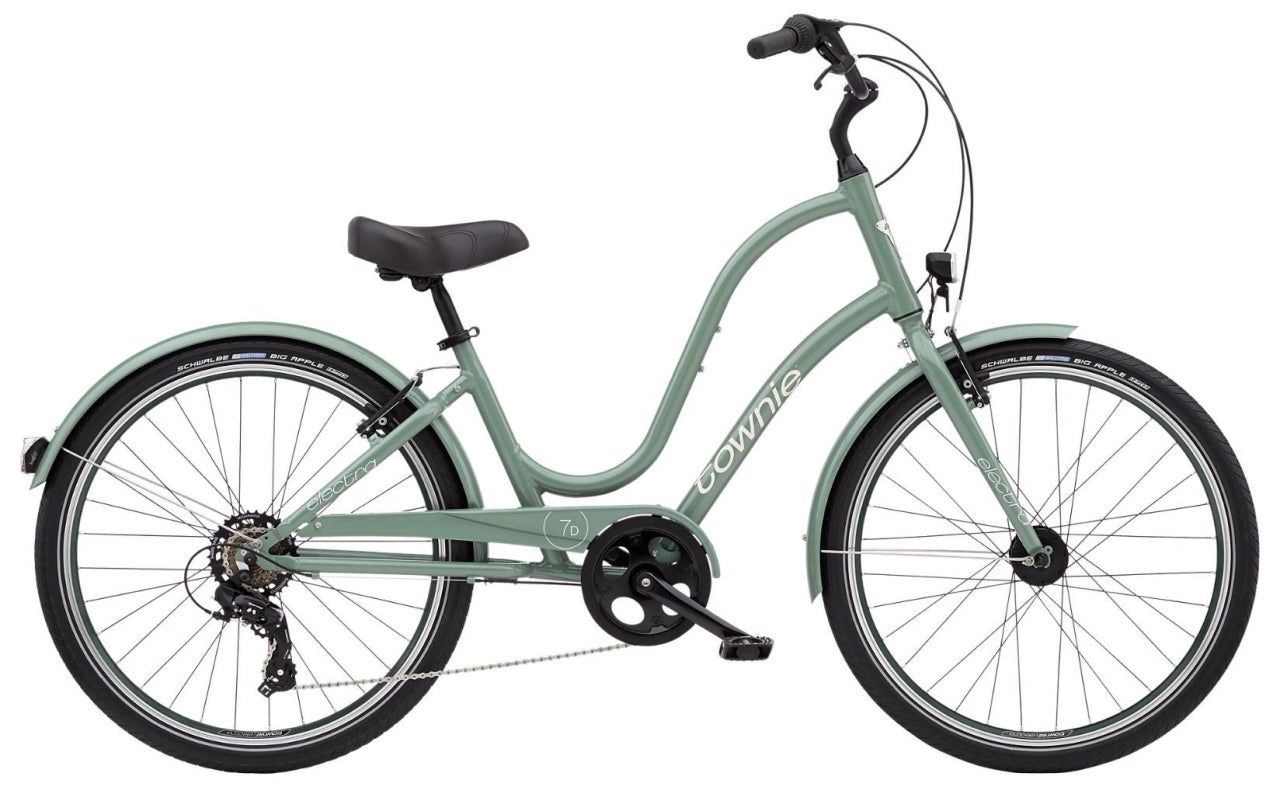 Electra Townie Original 7D Step-Thru Bike Green