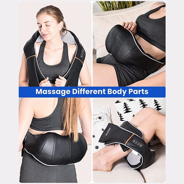 Renpho Shiatsu Neck and Shoulder Back Massager with Heat for Waist, Leg, Calf, Foot, Arm, Belly, Full Body