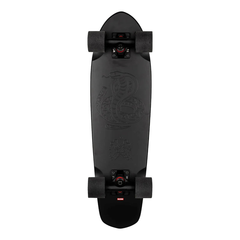 Globe Blazer Blazer Black the F out 26 Skateboard