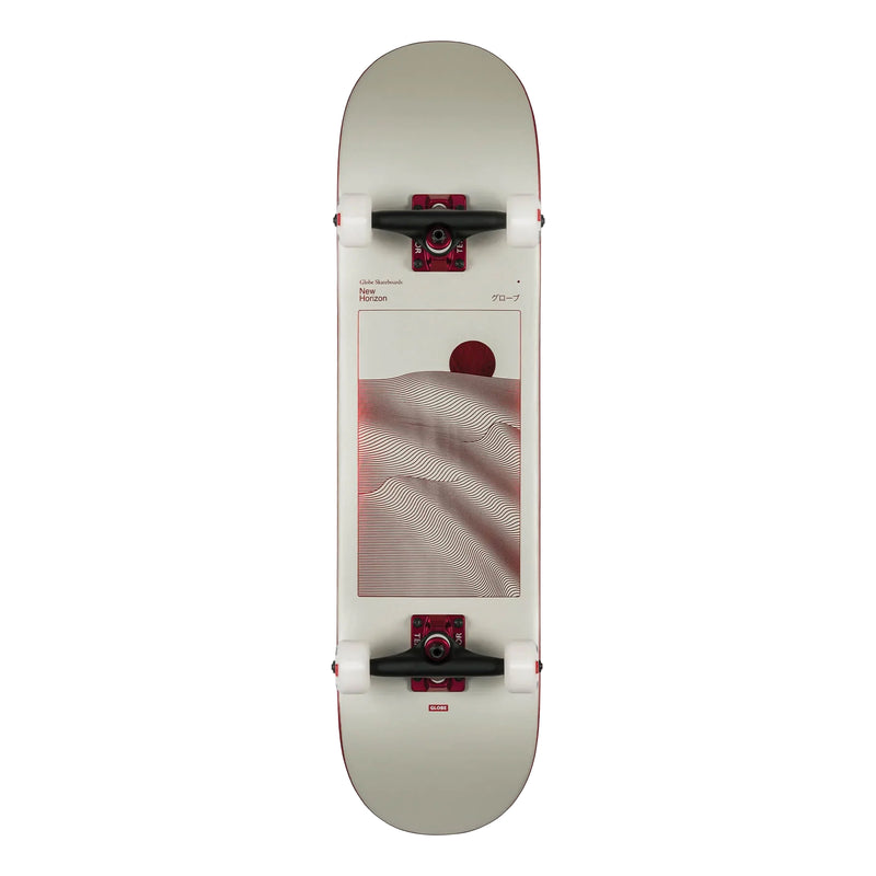 Globe G2 On The Brink G2 On The Brink Off-White Foil/Horizon 8.0FU Skateboard