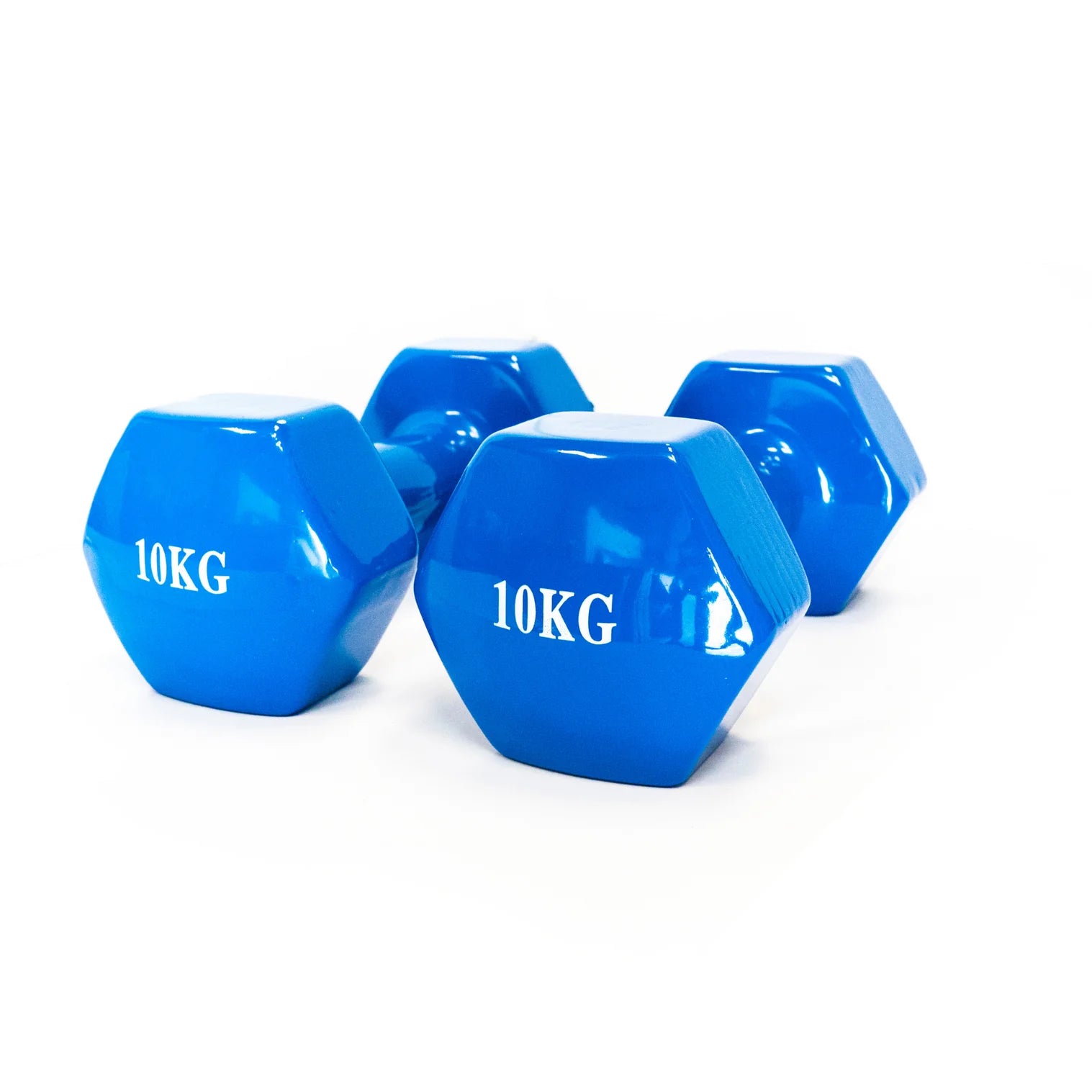 Therapy Fitness Vinyl Dumbbells (Pair) | 1Kg to 10 Kg 10 KG