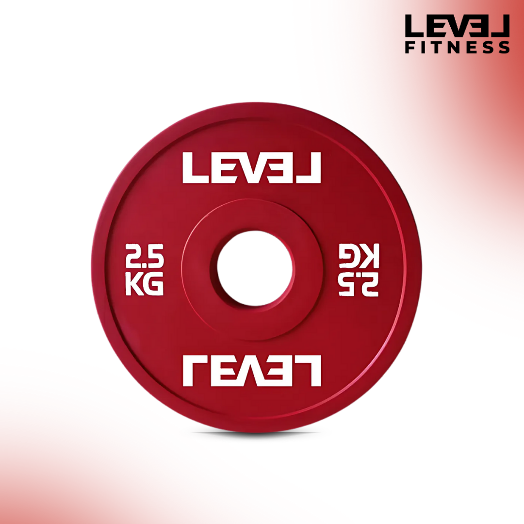 Level Fitness Fractional Bumper Weight Plates 0.5 kg to 2.5 Kg - Sold as Per Piece