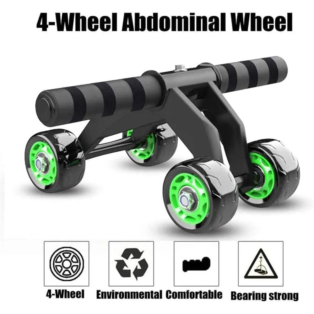MF 4-Wheel Abdominal Exercise Roller