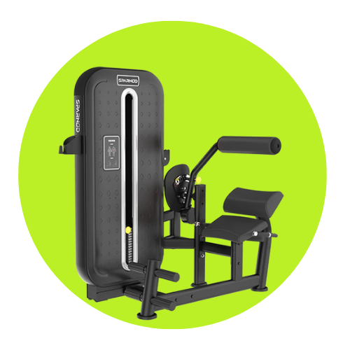 Weighted Backload Machine Weight Machines UAE | Strength Training Equipment | Athletix