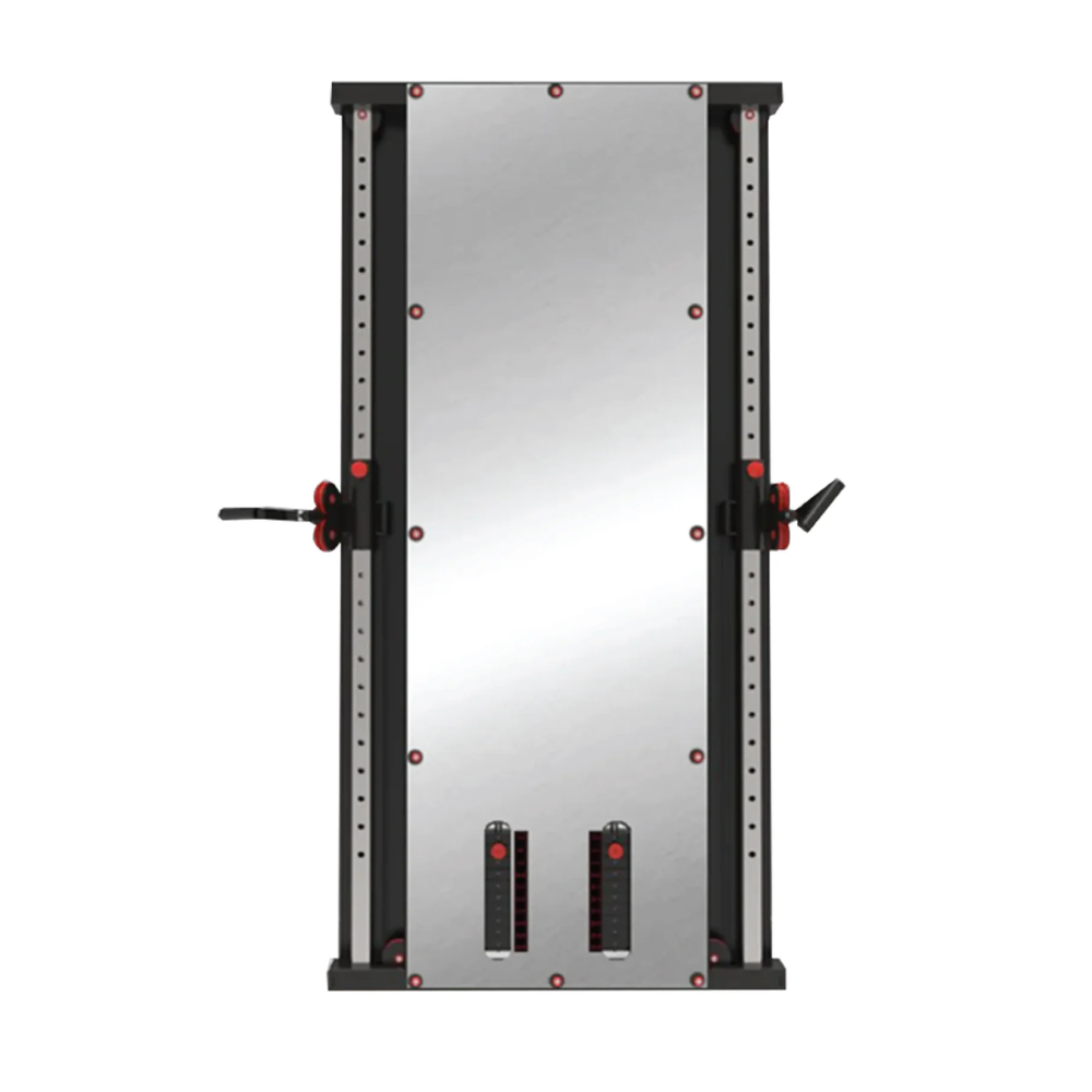 Combo Deal | 1441 Fitness Wall Mounted Mirror Functional Trainer - 41FGT980 + Adjustable Bench A8007
