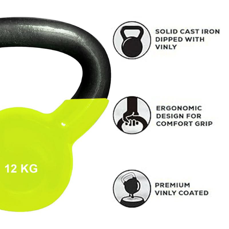 DS Vinyl Kettlebell - 12 KG