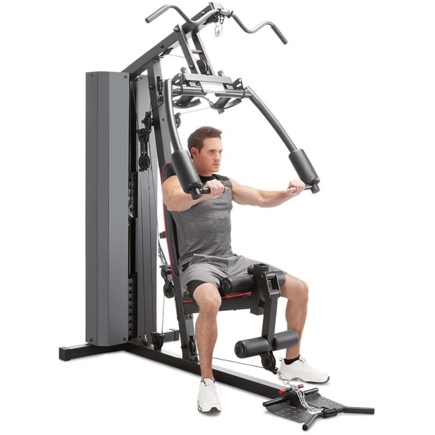Marcy Club Stack Home Gym MKM-81010 with 200 lb Weight Stack