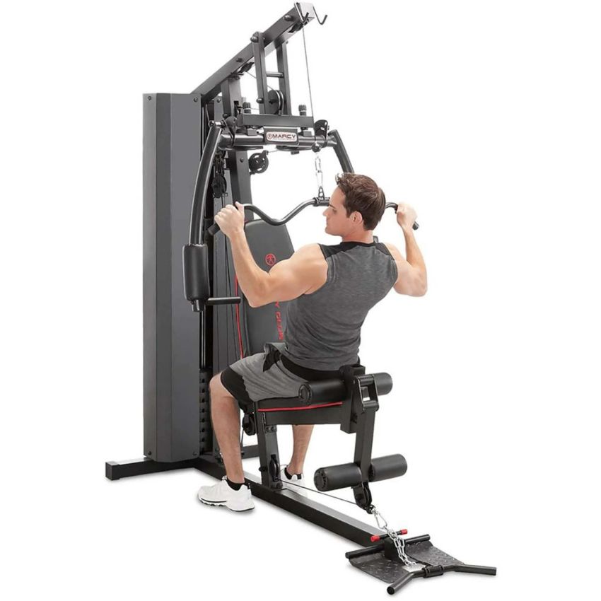 Marcy Club Stack Home Gym MKM-81010 with 200 lb Weight Stack