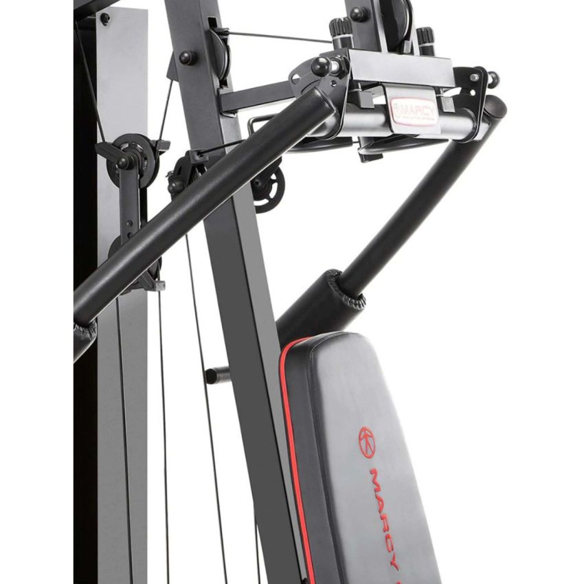 Marcy Club Stack Home Gym MKM-81010 with 200 lb Weight Stack