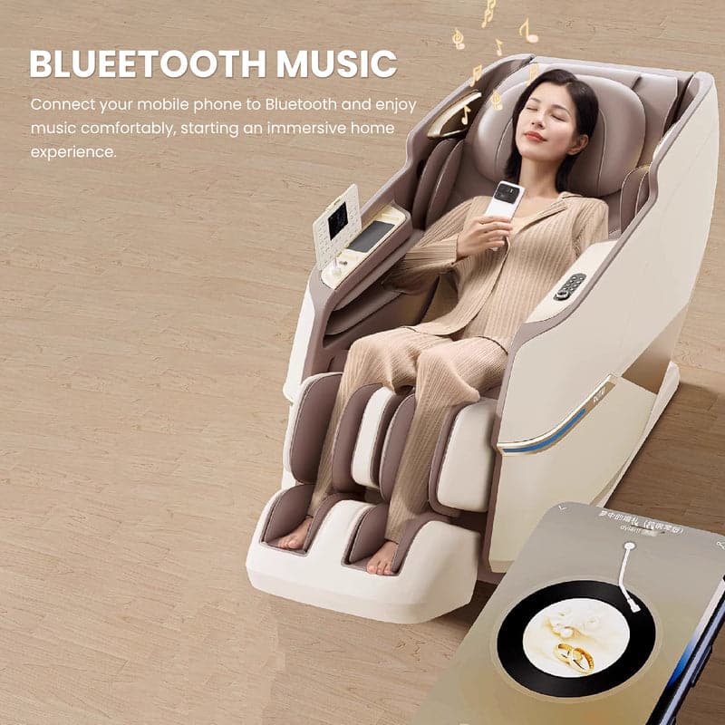 Rotai Royal Magestic Pro Massage Chair With Ai Voice Control, Heart Rate Detection, Blood Oxygen Levels