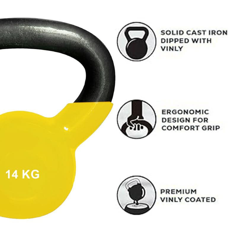 DS Vinyl Kettlebell - 14 KG