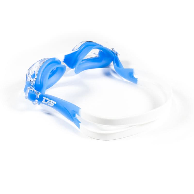 DS Junior Mirror Swimming Goggles -White/Blue