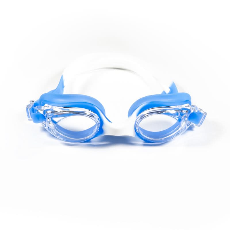 DS Junior Mirror Swimming Goggles -White/Blue