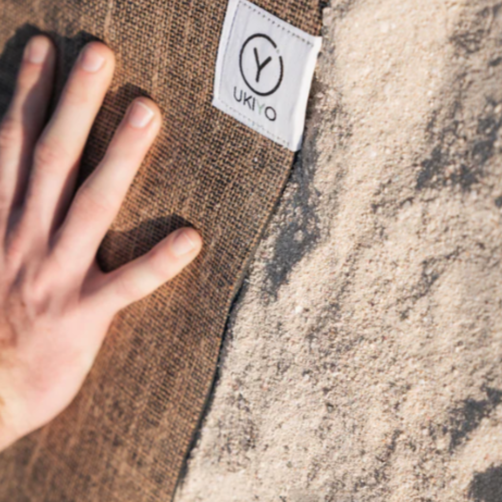 Ukiyo Jute - Natural Rubber Yoga Mat