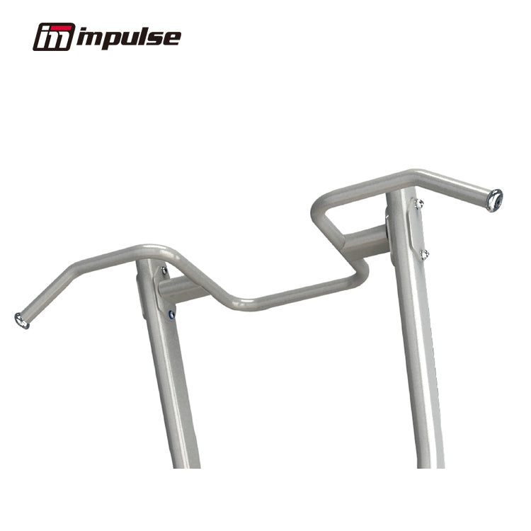 Impulse Fitness Assisted Chin Dip Combo Machine IT9520 – Silver & Black | Pull-Up & Dip Trainer
