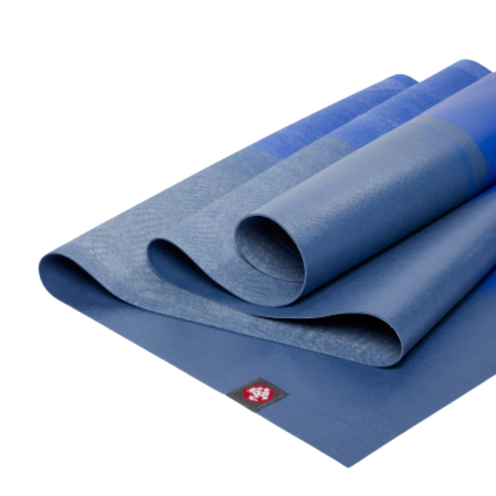 Manduka eKO Superlite 71" (180cm) Travel Yoga Mat, 1.5mm Amethyst Stripe
