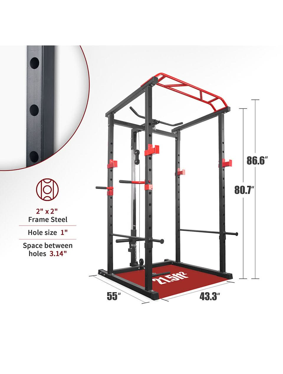 Squat Rack Cage