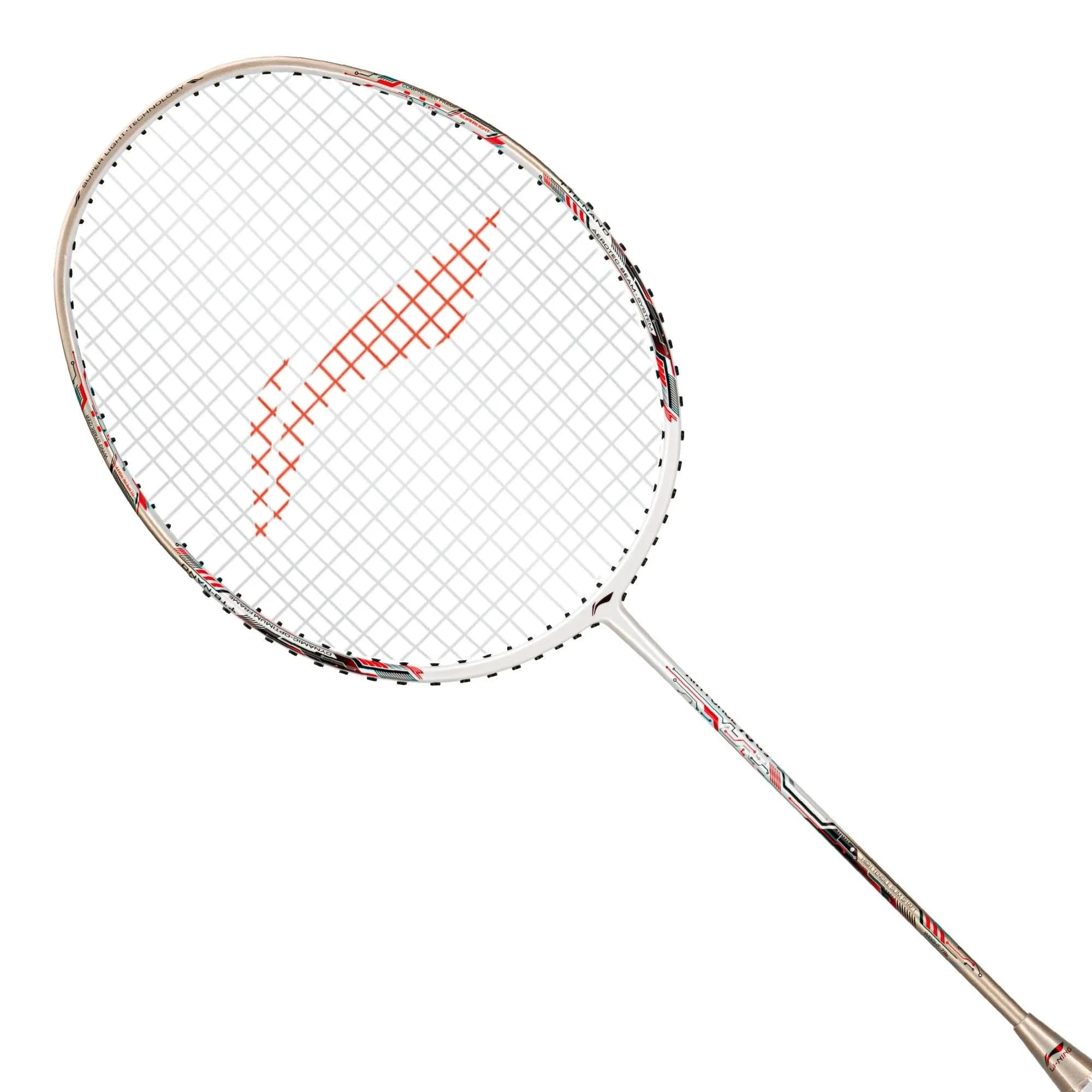 Li-Ning Air-Force 79 G3 Badminton Racket White Gold Red