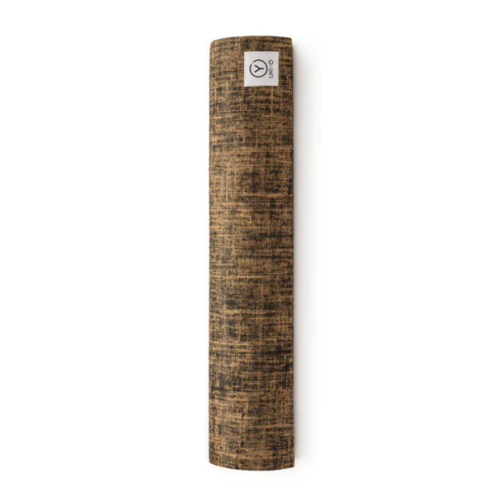 Ukiyo 5mm Jute - Textured Yoga Mat Brown