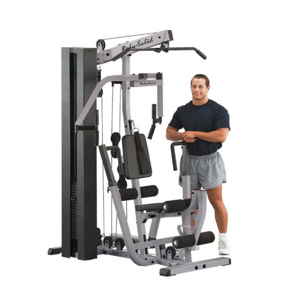 Body Solid EXM2000S Bravo Classic Home Gym – 210 lb Dual‑Stack Training Station